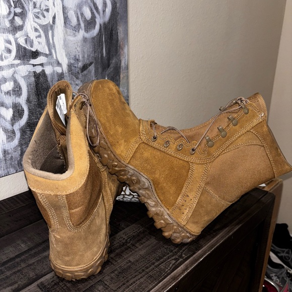Rocky S2V Tactical Military Boots in Coyote Brown SZ 14 - Picture 2 of 10